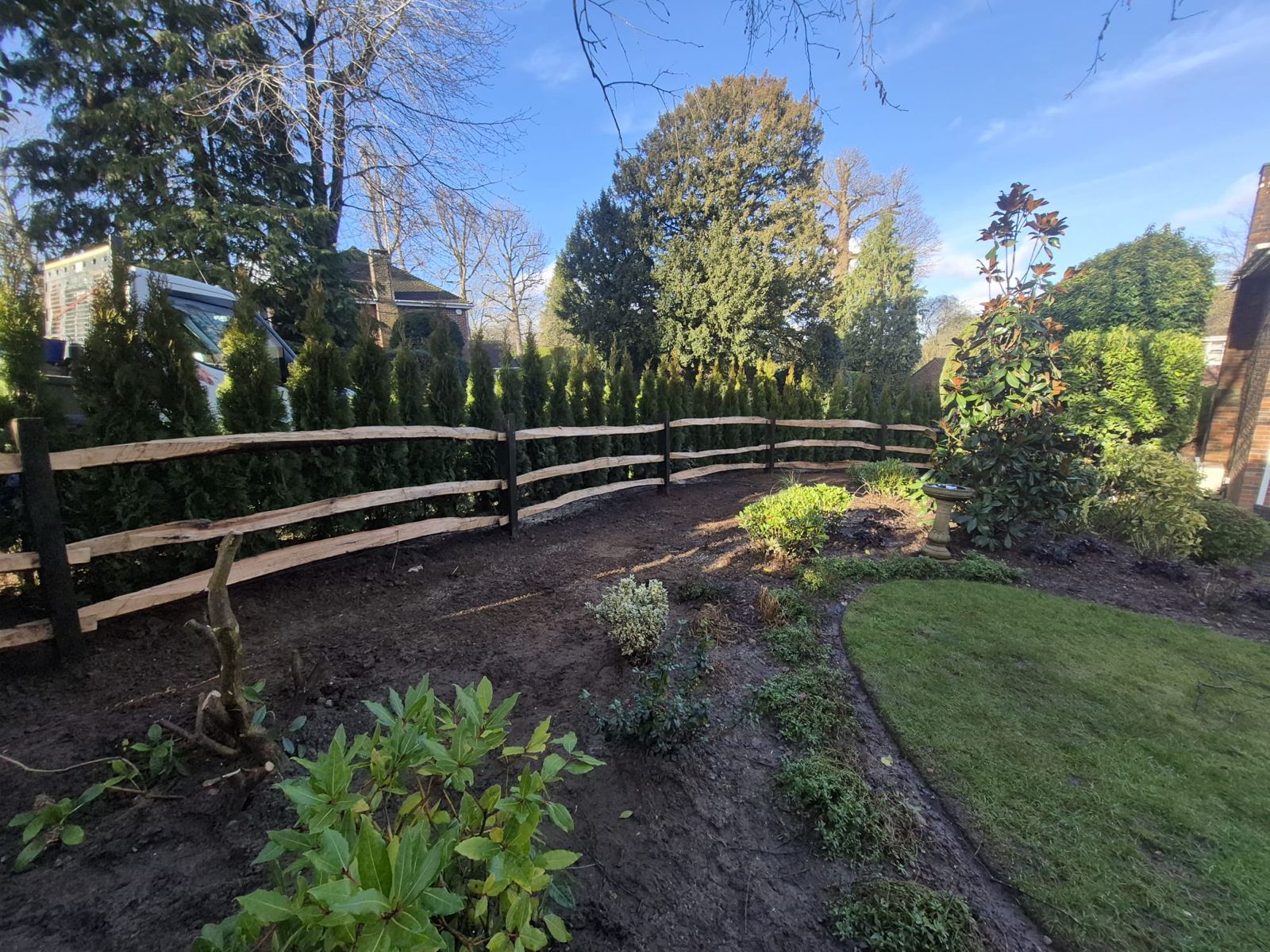 Timber Fencing Installation